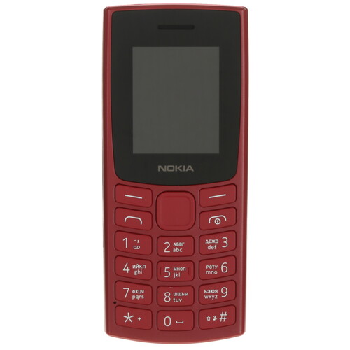 Купить Сотовый телефон Nokia 106 (2023) красный  5482586. Характеристики, отзывы и цены в Донецке