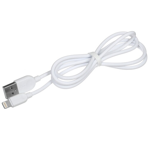 Купить Кабель круглый Borofone Lightning 8-pin - USB 2.0 Type-A белый 1 м  5475051. Характеристики, отзывы и цены в Донецке