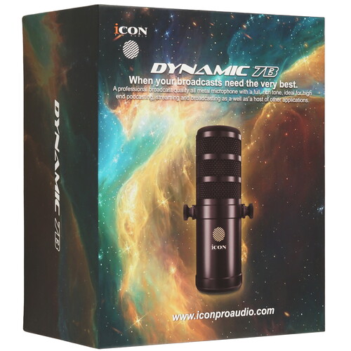 Купить Микрофон Icon DynaMic 7B черный  9235817. Характеристики, отзывы и цены в Донецке