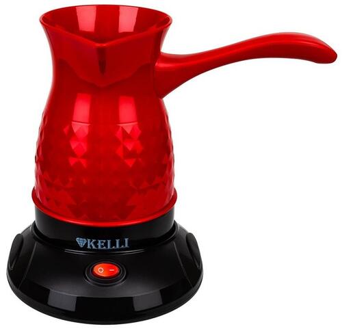 Купить Электрическая турка Kelli KL-1394 красный  9901477. Характеристики, отзывы и цены в Донецке