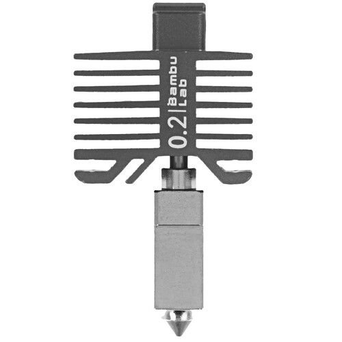 Купить Хотэнд с соплом 0,2 мм из нержавеющей стали для 3Д принтера Bambu Lab X1 Series & P1 Series  9236809. Характеристики, отзывы и цены в Донецке