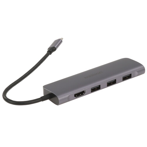 Купить Док-станция Ugreen CM195 серебристый  9154986. Характеристики, отзывы и цены в Донецке