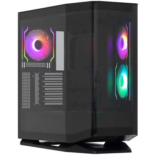 Купить Корпус Cougar FV270 RGB [CGR-58M6B-RGB] черный  5454416. Характеристики, отзывы и цены в Донецке