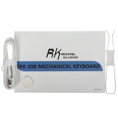 Купить Клавиатура  проводная + беспроводная Royal Kludge RK-S98  9110103. Характеристики, отзывы и цены в Донецке