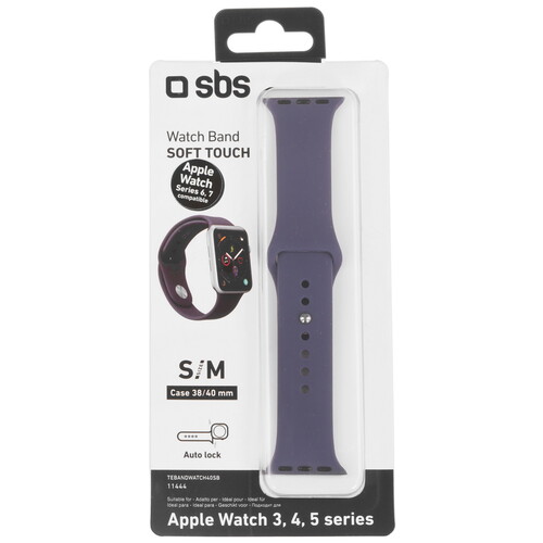 Купить Ремешок SBS для Apple Watch 38/ 40/ 41mm голубой  5471817. Характеристики, отзывы и цены в Донецке