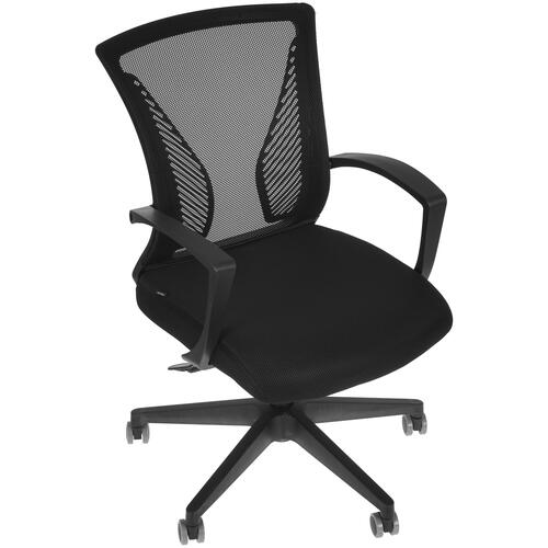 Купить Кресло офисное BRABIX Wings MG-309 черный  9942646. Характеристики, отзывы и цены в Донецке