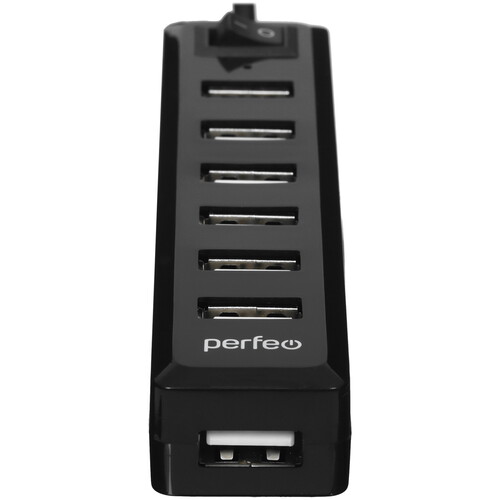 Купить USB-разветвитель Perfeo PF-H034  5481786. Характеристики, отзывы и цены в Донецке