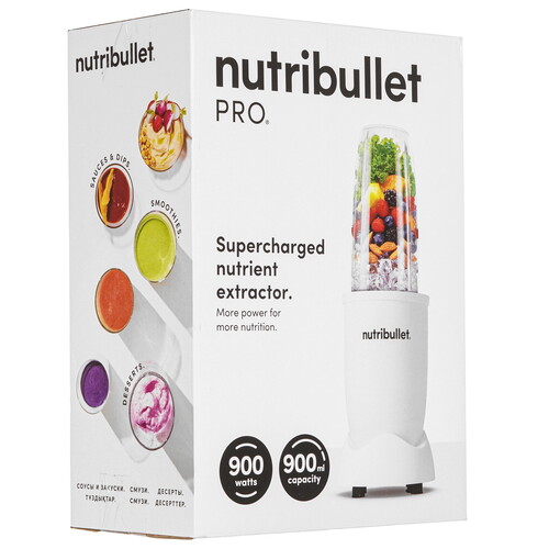 Купить Блендер стационарный NutriBullet NB908MAW белый  5495945. Характеристики, отзывы и цены в Донецке