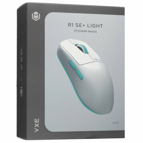 Купить Мышь беспроводная/проводная Red Square IO x VXE R1 SE+  белый  5444937. Характеристики, отзывы и цены в Донецке
