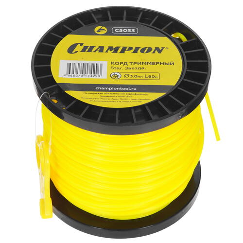 Купить Леска для триммеров Champion Star C5033  1216063. Характеристики, отзывы и цены в Донецке