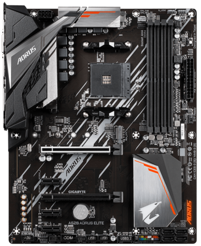 Купить Материнская плата GIGABYTE A520 AORUS ELITE  5622560. Характеристики, отзывы и цены в Донецке
