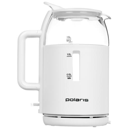 Купить Электрочайник Polaris PWK 1545 CGL Water Way Pro белый  9901077. Характеристики, отзывы и цены в Донецке