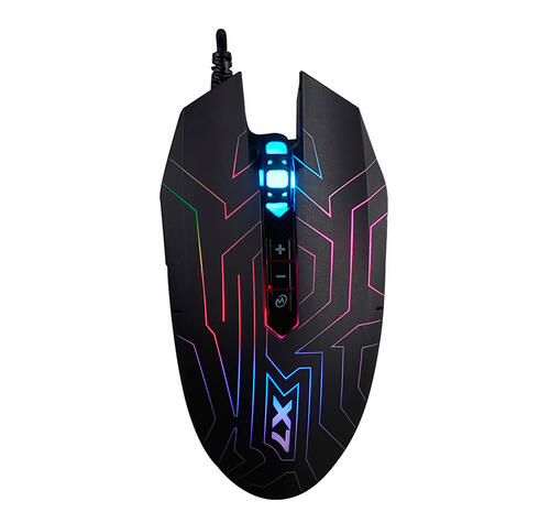 Купить Мышь проводная A4Tech X77  черный  1364739. Характеристики, отзывы и цены в Донецке