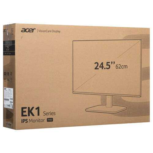 Купить 24.5" Монитор Acer EK251QGbi черный  5603460. Характеристики, отзывы и цены в Донецке