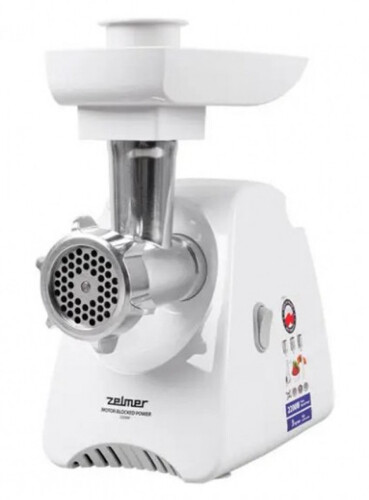 Купить Мясорубка электрическая Zelmer ZMM5801P белый  9113694. Характеристики, отзывы и цены в Донецке