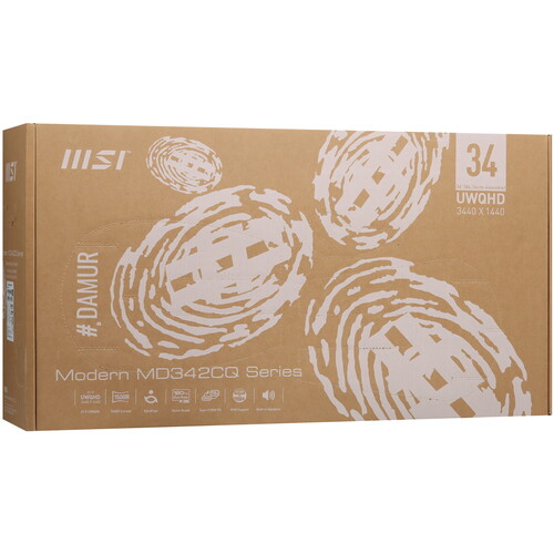 Купить 34" Монитор MSI Modern MD342CQP черный  5482911. Характеристики, отзывы и цены в Донецке