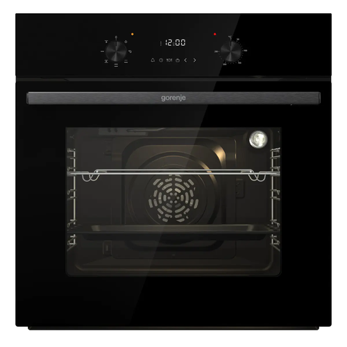 Купить Электрический духовой шкаф Gorenje BO6635E01BG черный  9387752. Характеристики, отзывы и цены в Донецке