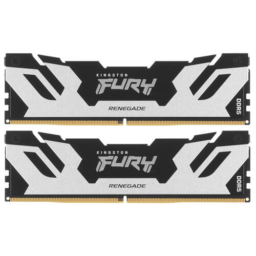 Купить Оперативная память Kingston FURY Renegade Silver [KF576C38RSK2-32] 32 ГБ  5436357. Характеристики, отзывы и цены в Донецке