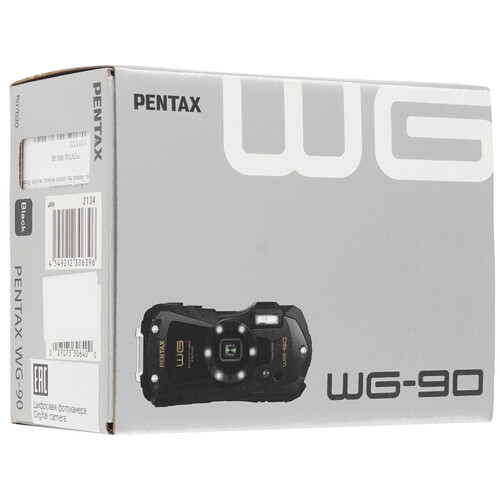 Купить Компактный фотоаппарат PENTAX WG-90 черный  9157357. Характеристики, отзывы и цены в Донецке