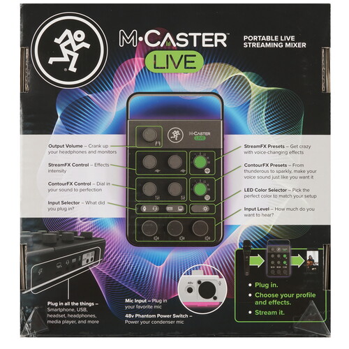 Купить Микшер MACKIE M-Caster Live  5613409. Характеристики, отзывы и цены в Донецке