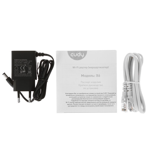 Купить Wi-Fi роутер Cudy X6  9046070. Характеристики, отзывы и цены в Донецке