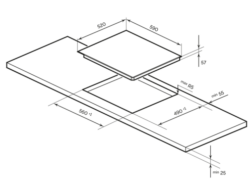Купить Индукционная варочная поверхность LEX EVI 641С IV  9156752. Характеристики, отзывы и цены в Донецке
