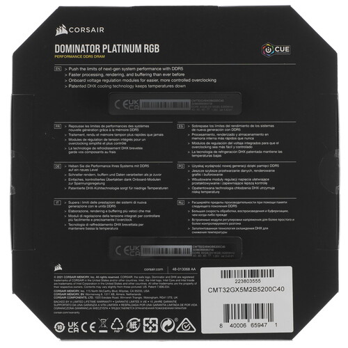 Купить Оперативная память Corsair DOMINATOR Platinum RGB  5072774. Характеристики, отзывы и цены в Донецке