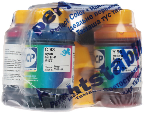 Купить Чернила водорастворимые, пигментные OCP (BKP249-C/M/Y93) голубой, желтый, матовый черный, пурпурный  1066179. Характеристики, отзывы и цены в Донецке