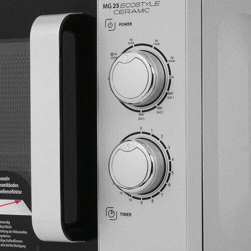 Купить Микроволновая печь CASO MG 25 Ecostyle Ceramic серебристый  5342129. Характеристики, отзывы и цены в Донецке