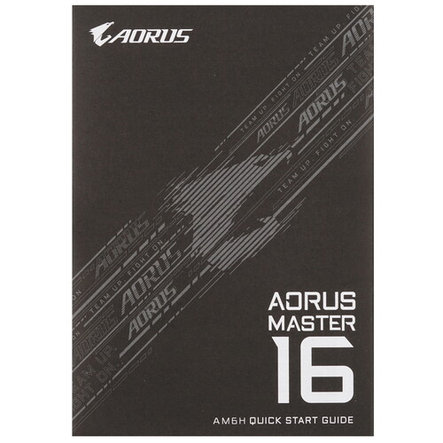 Купить 16" Ноутбук AORUS Master 16 BZH черный  5621037. Характеристики, отзывы и цены в Донецке