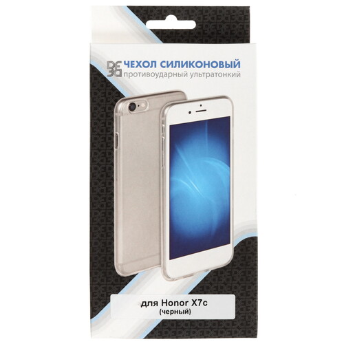 Купить Накладка  DF Case для HONOR X7c черный  5609331. Характеристики, отзывы и цены в Донецке