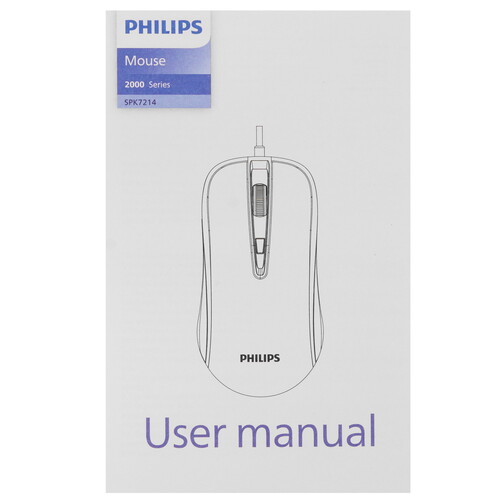 Купить Мышь проводная Philips SPK7214  черный  9251642. Характеристики, отзывы и цены в Донецке