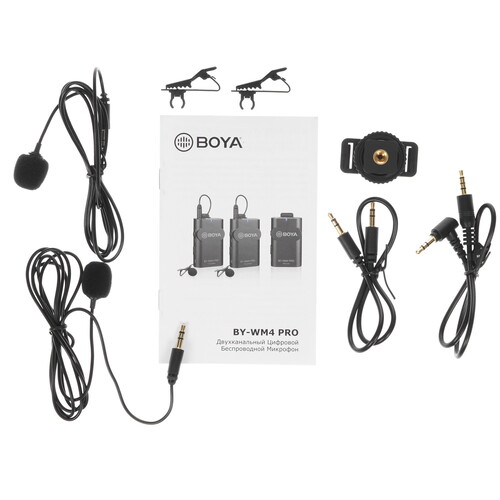 Купить Радиосистема BOYA BY-WM4 Pro-K2  1641029. Характеристики, отзывы и цены в Донецке