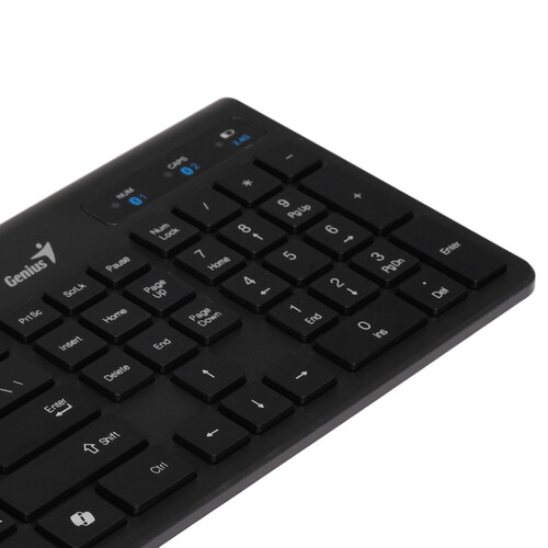 Купить Клавиатура+мышь беспроводная   Genius SlimStar 8230 черный  9140232. Характеристики, отзывы и цены в Донецке