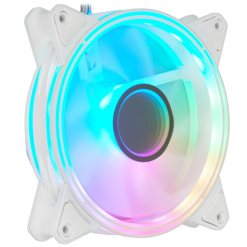 Купить Вентилятор GameMax FN-12Rainbow-Q-Infinity WT [FN-12Rainbow-Q-InfinityWT]  9092047. Характеристики, отзывы и цены в Донецке