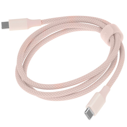 Купить Кабель круглый Ugreen USB Type-C - USB Type-C розовый 1 м  5624647. Характеристики, отзывы и цены в Донецке