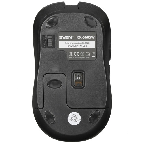 Купить Мышь беспроводная SVEN RX-560SW Silent  серый  4781065. Характеристики, отзывы и цены в Донецке