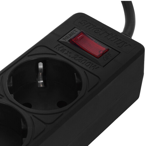 Купить Сетевой фильтр Smartbuy SBSP-50-K черный  9192872. Характеристики, отзывы и цены в Донецке