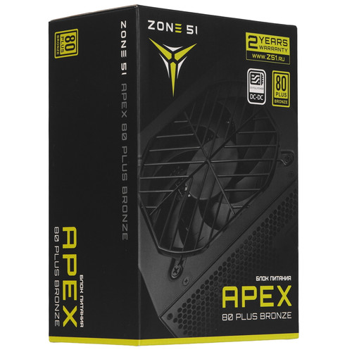 Купить Блок питания ZONE 51 Apex [Z51BRZ800BK] черный  9369559. Характеристики, отзывы и цены в Донецке