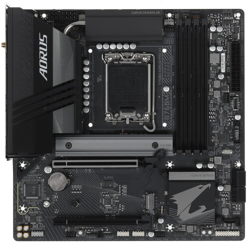 Купить Материнская плата GIGABYTE B760M AORUS PRO AX  5482792. Характеристики, отзывы и цены в Донецке
