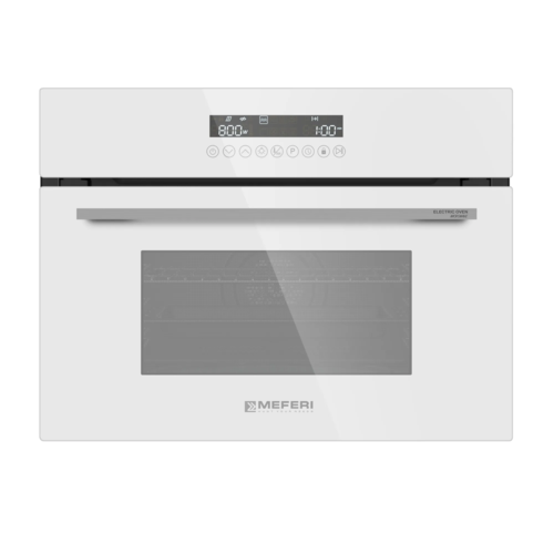 Купить Электрический духовой шкаф Meferi MEO608WH MICROWAVE белый  9168822. Характеристики, отзывы и цены в Донецке