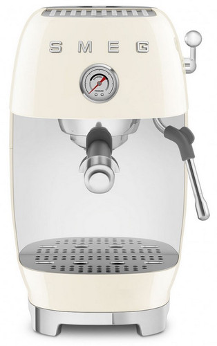 Купить Кофеварка рожковая Smeg ECF03CREU бежевый  5664275. Характеристики, отзывы и цены в Донецке