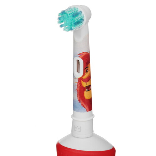 Купить Электрическая зубная щетка Braun Oral-B Vitality Kids REY LEON белый, красный  5495934. Характеристики, отзывы и цены в Донецке
