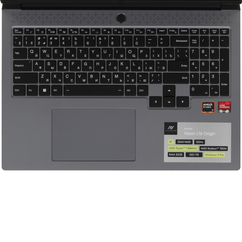 Купить 16" Ноутбук Machcreator Vision L16 Origin серый  5638016. Характеристики, отзывы и цены в Донецке