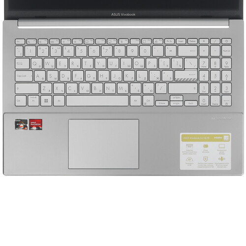 Купить 15.6" Ноутбук ASUS Vivobook Go 15 E1504FA-BQ2669 серебристый  9292659. Характеристики, отзывы и цены в Донецке