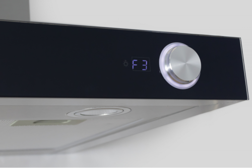 Купить Вытяжка каминная MBS MARANTA 160 GLASS серебристый/черный  8130133. Характеристики, отзывы и цены в Донецке