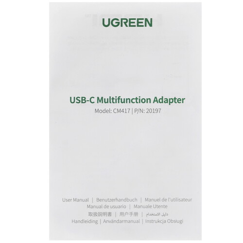 Купить Док-станция Ugreen CM417  4866782. Характеристики, отзывы и цены в Донецке