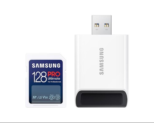 Купить Карта памяти Samsung PRO Ultimate SDXC 128 ГБ  5641757. Характеристики, отзывы и цены в Донецке