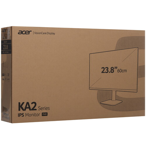 Купить 23.8" Монитор Acer KA242YE0bi черный  5463633. Характеристики, отзывы и цены в Донецке