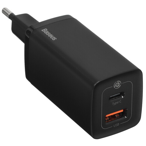 Купить Сетевое зарядное устройство Baseus GaN2 Lite черный  5479716. Характеристики, отзывы и цены в Донецке